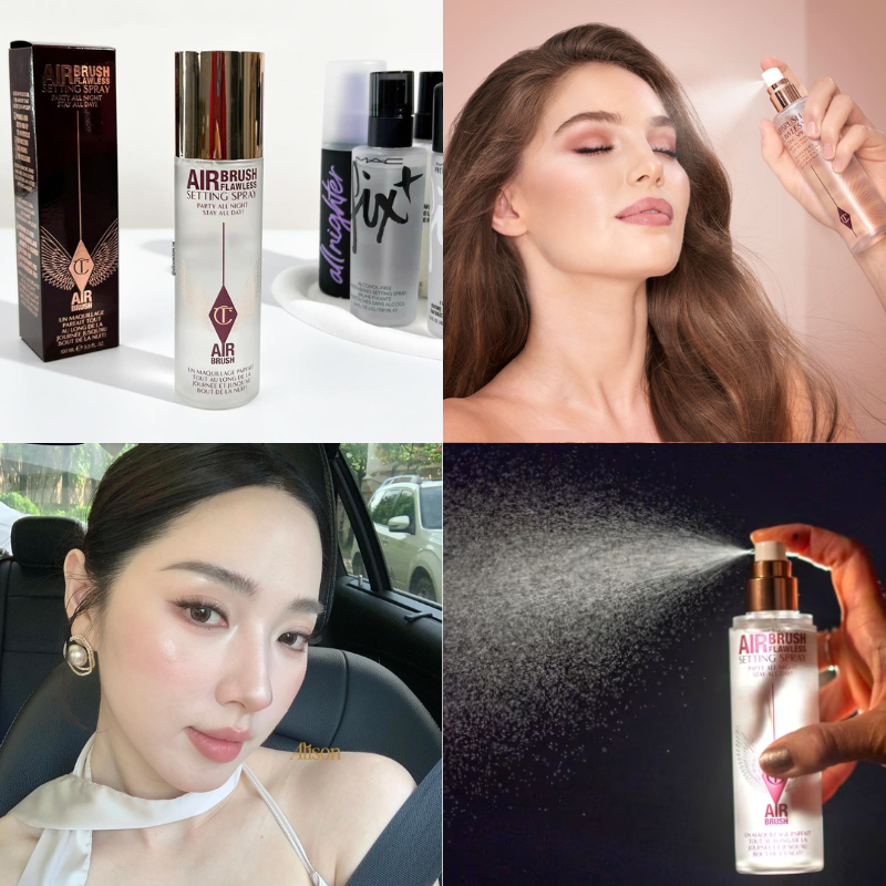 Xịt Khóa Nền Giúp Makeup Bền Đẹp